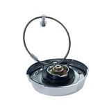 Scott Drake Concours Chrome Gas Cap with Running Pony - C5ZZ-9030-B