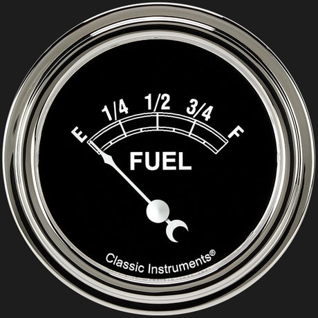 Classic Instruments Traditional 2 5/8" Fuel Gauge - TR214SLF