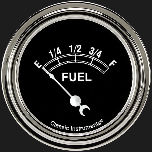 Classic Instruments Traditional 2 5/8" Fuel Gauge - TR214SLF