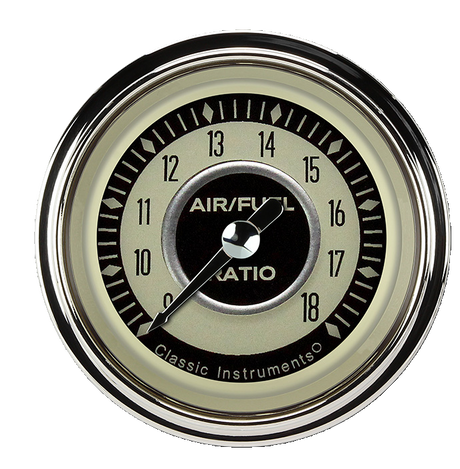 Classic Instruments Nostalgia 2" Air / Fuel Ratio Gauge - NT194SLC