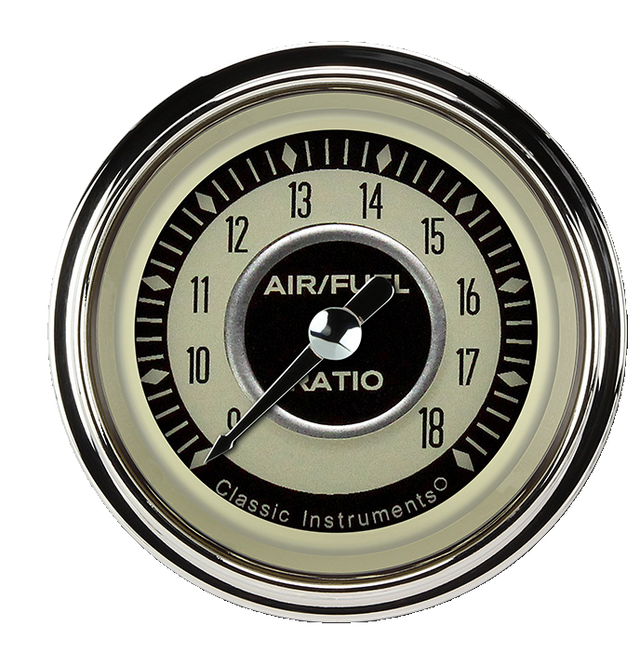 Classic Instruments Nostalgia 2" Air / Fuel Ratio Gauge - NT194SLC