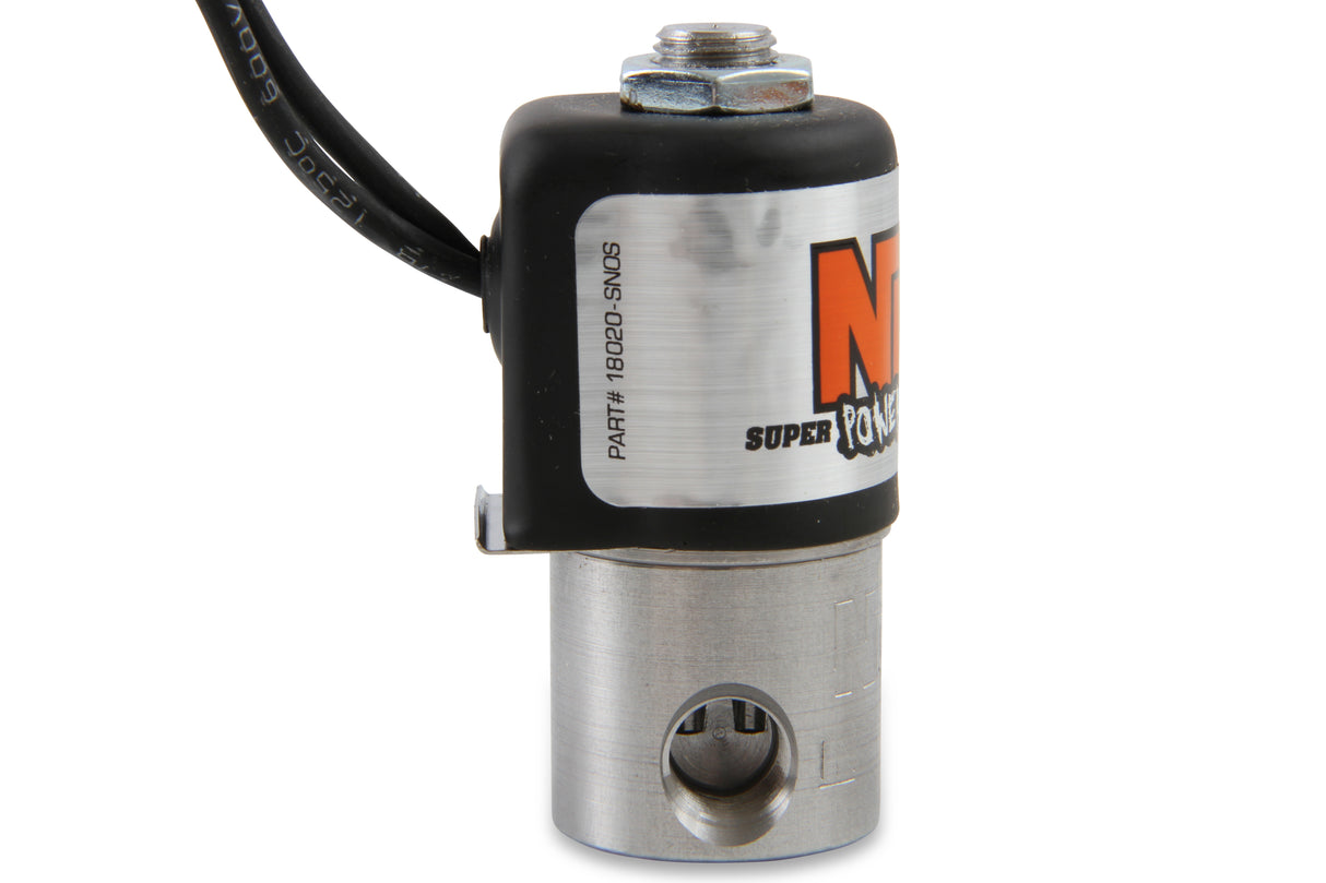 NOS -6AN Nitrous Bottle Purge Valve-Black - 16032BNOS