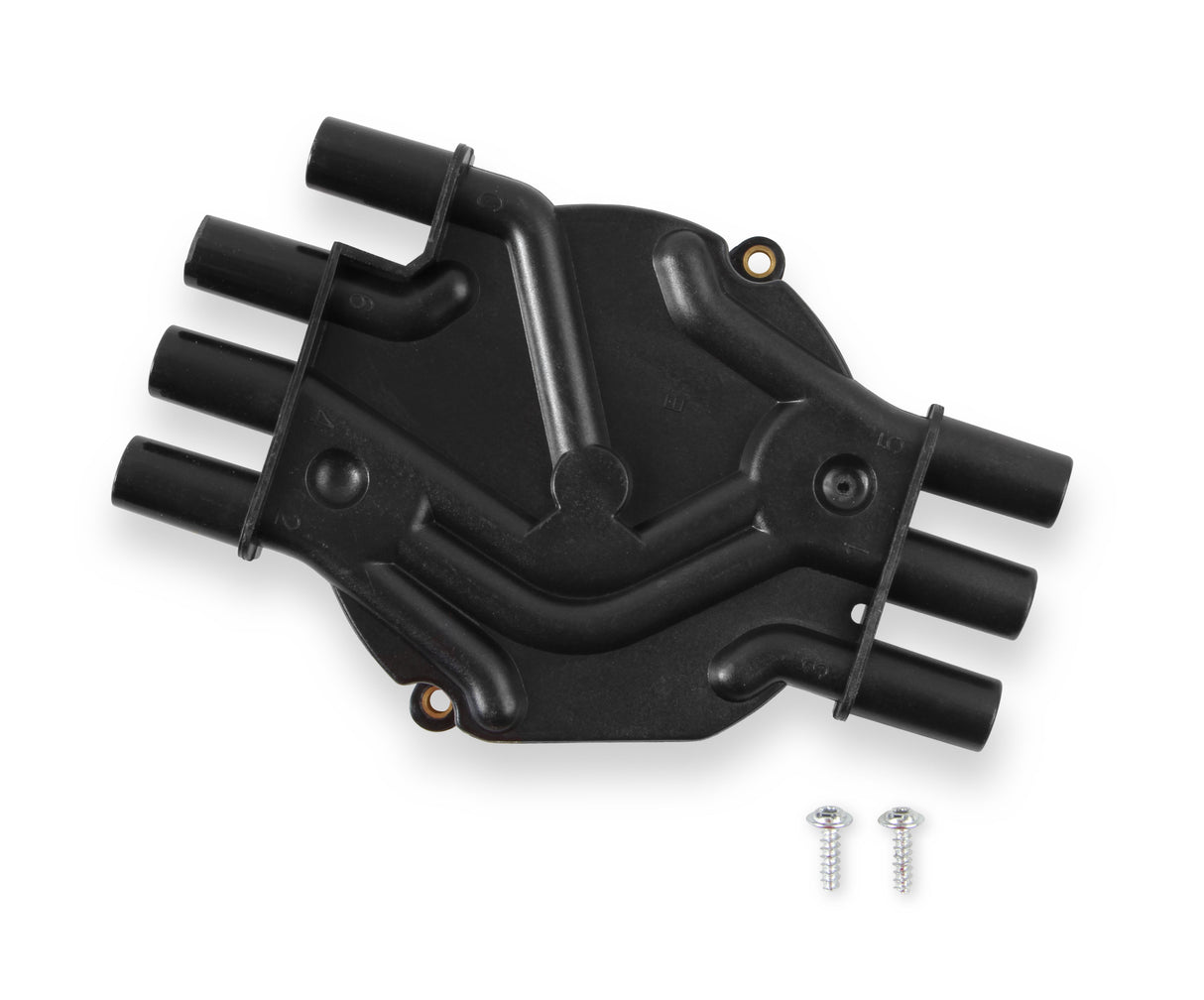 ACCEL Distributor Cap - Chevy / GMC Vortec - V6 - Socket Style - Crab - Black - 120142