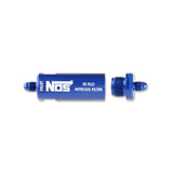 NOS In-Line Hi-Flow Nitrous Filter, 4AN - Blue - 15551NOS