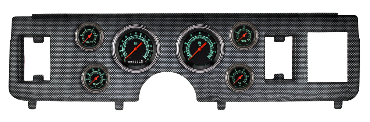 Classic Instruments 79-86 MUSTANG AUTO CROSS GRAY FS 6ga-FORD - CDMU79GS101CF