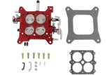 Quick Fuel Billet Throttle Body Assembly 1 3/4" Red with Steel Plates 12-850 - 12-850QFT