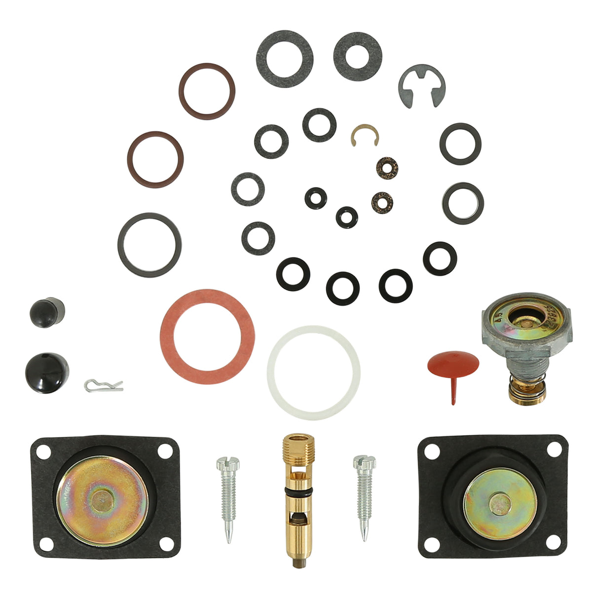 Quick Fuel Non-Stick Rebuild Kit; 2300 (350, 500 CFM) - 3-201QFT