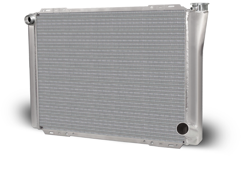 AFCO Aluminum Radiator Circle Track 28 Inch Single Pass Chevy 16AN Inlet - 80130N-16 80130N-16