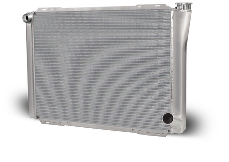 AFCO Aluminum Radiator Circle Track 28 Inch Single Pass Chevy 16AN Inlet - 80130N-16 80130N-16