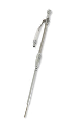 Mr Gasket Engine Oil Dipstick & Tube - Braided Stainless Steel - 9705G