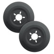 Mr Gasket Wheel Dust Shields - Fits Most 16 Inch Wheels - 6906