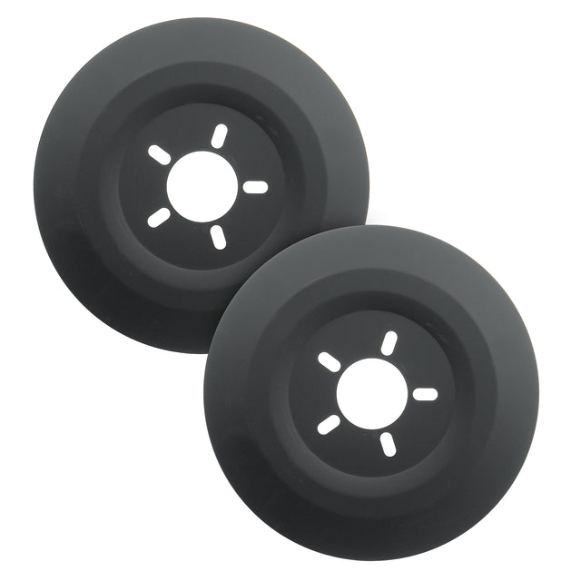 Mr Gasket Wheel Dust Shields - Fits Most 16 Inch Wheels - 6906