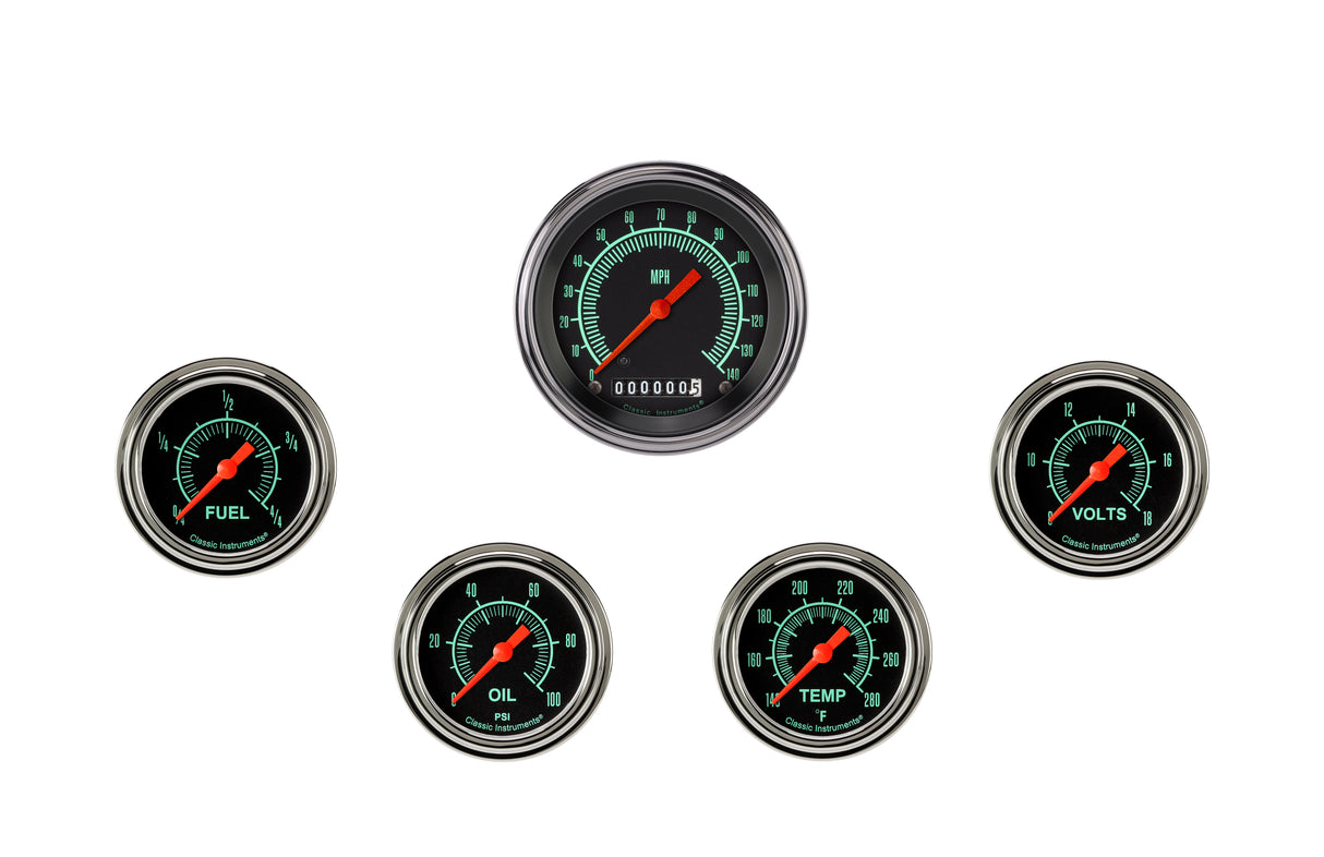 Classic Instruments G/Stock Five Gauge Set - GS300SLF