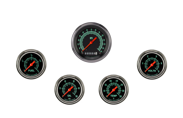 Classic Instruments G/Stock Five Gauge Set - GS300SLF