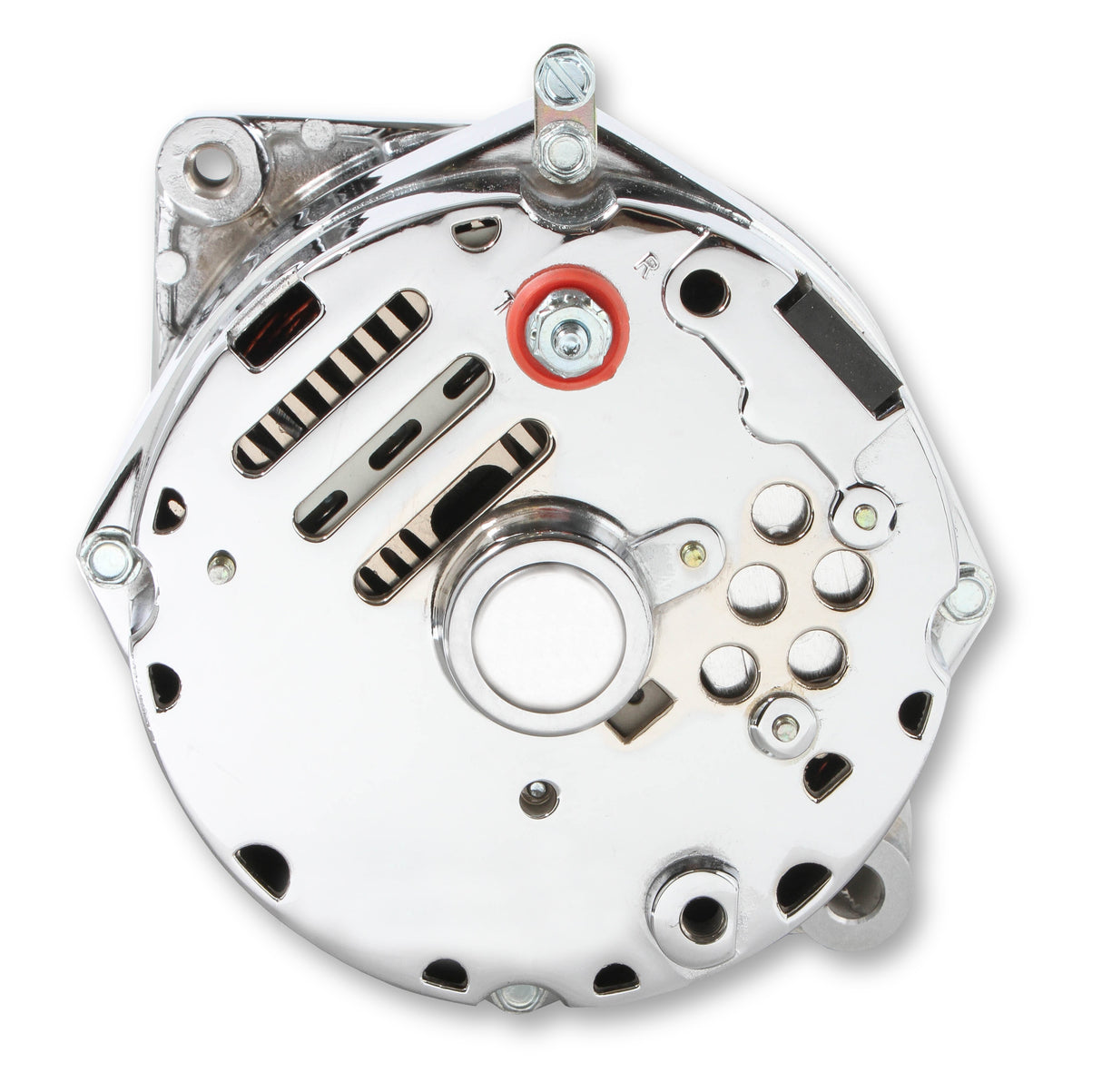 Mr Gasket Chrome Alternator Late GM-Delco 80 Amp - 5122