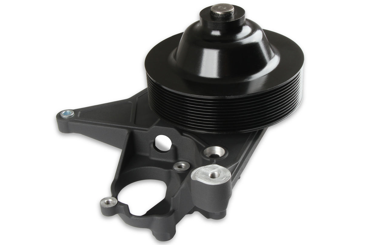 Holley 97-267BK BRACKET KIT, P/S LT5-W SHORT SPACER NATURAL-BLACK FINISH