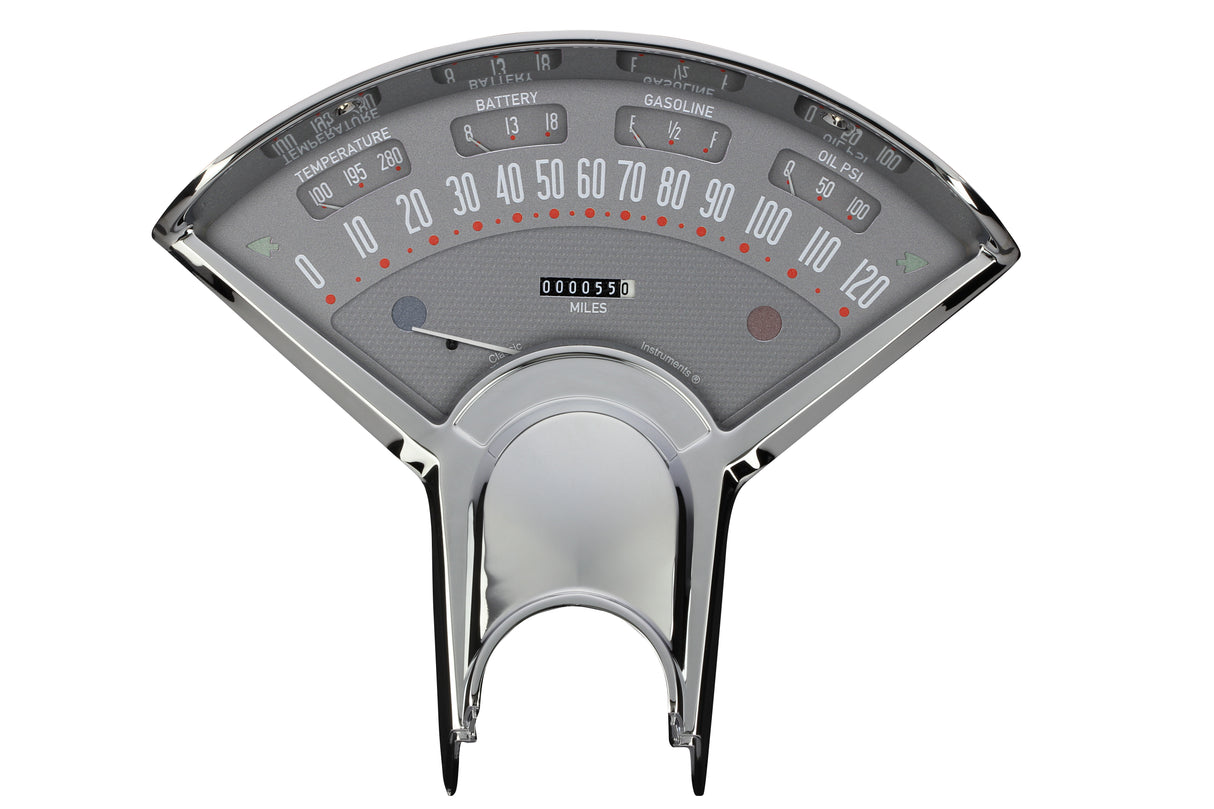 Classic Instruments Bel Air III Gray Direct Fit Package - BET00G