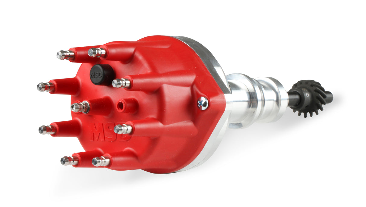 MSD Distributor Ford 289-302, Billet, Small Cap, Steel Gear - 85791