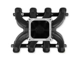 Holley 300-295BK Single Plane 4500 Carbureted Split-Design Race Intake Manifold - GM LS1/LS2/LS6
