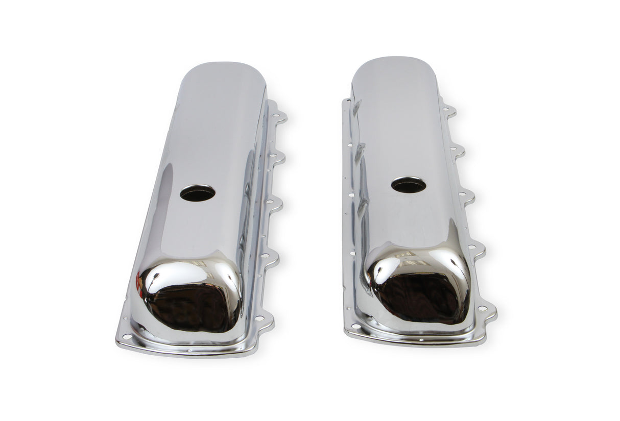 Mr Gasket Chrome Valve Covers without Baffle - 9422
