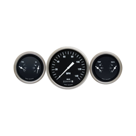 Classic Instruments HOT ROD 5IN SPEEDO & 2 - 3INDUALS-GM - HR64SLC