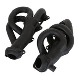 Flowtech Shorty Headers - Black Painted - 91670FLT