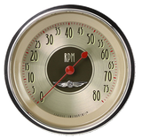 Classic Instruments AMERICAN NICKEL 3IN TACH 8000 RPM - AN80SLC