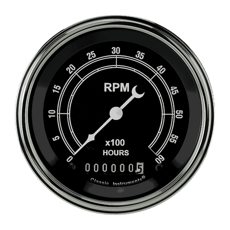 Classic Instruments Traditional 3 3/8" Tachometer - TR60HSLF