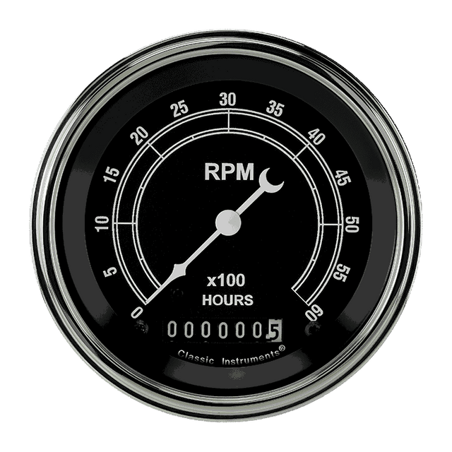 Classic Instruments Traditional 3 3/8" Tachometer - TR60HSLF