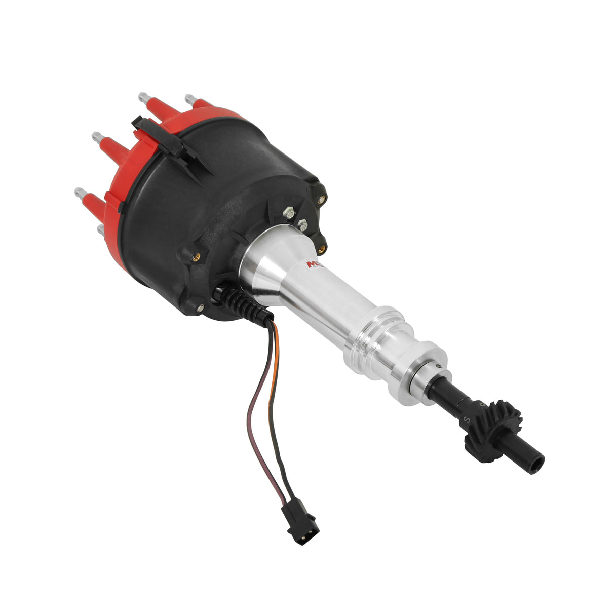 MSD Ford V8 351C-460 Billet Distributor, STEEL GEAR - 85801