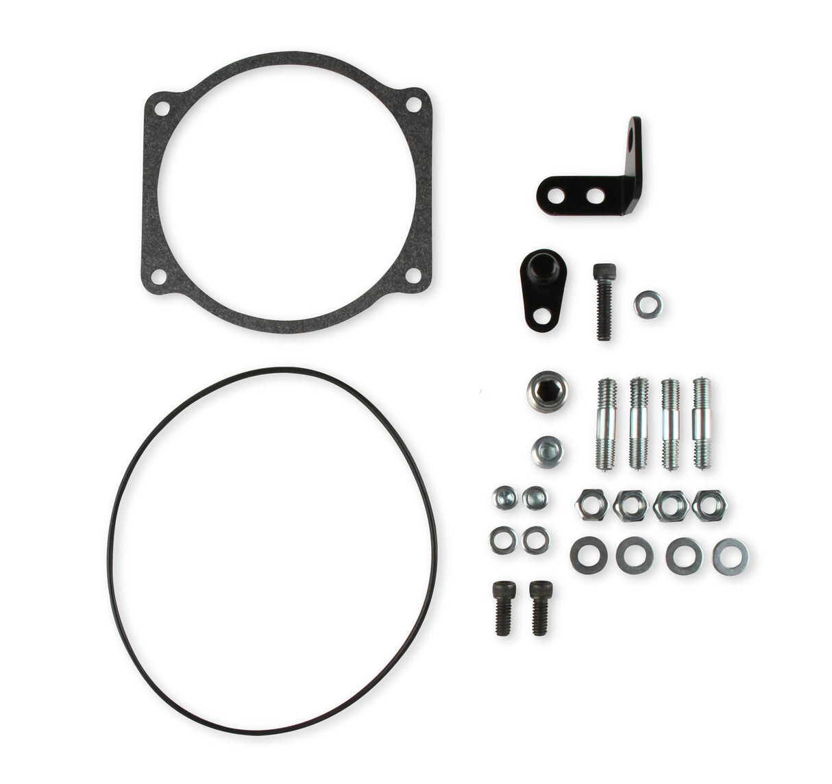 Holley 300-248BK Black Cast Aluminum 4500 EFI Throttle Body Intake Elbow-Ls