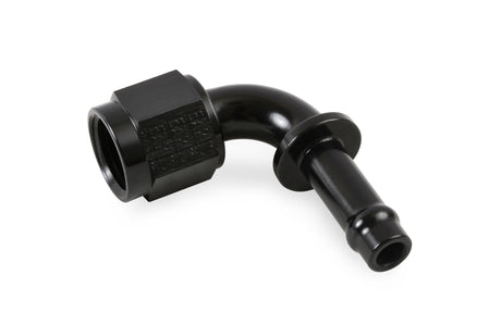 MSD Atomic, 6AN Fitting 90 Degree, Socketless, Black - 2935