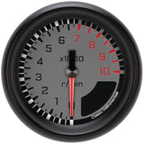 Classic Instruments AutoCross Gray 2-5/8" Tachometer Gauge - AX383GBPF