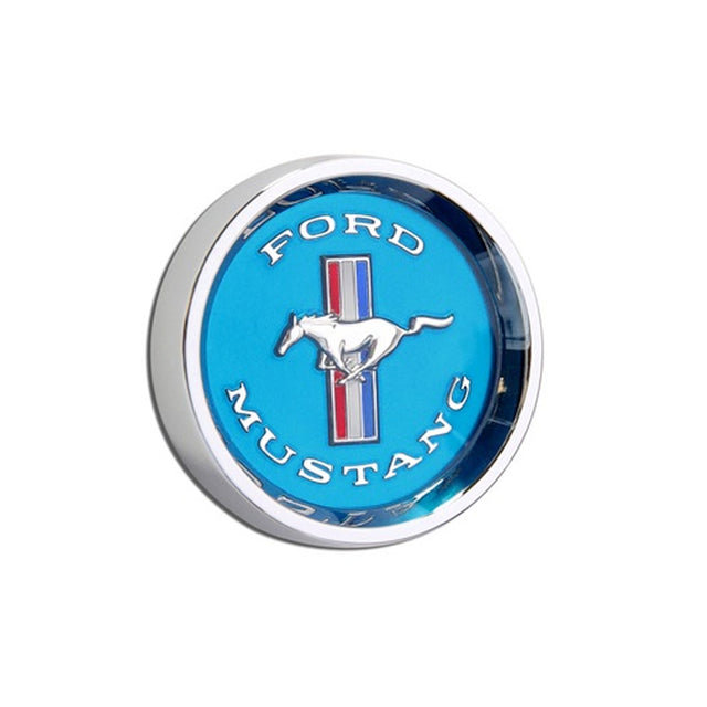 Scott Drake 65-66 Styled Steel Hubcaps (Blue) - C5ZZ-1130-BL