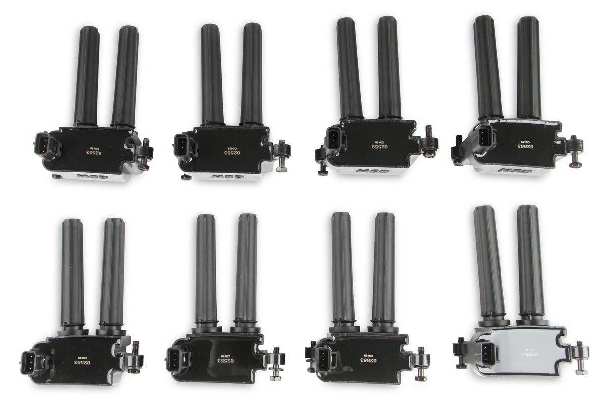 MSD Blaster Ignition Coil - Gen III HEMI 05-24 - Black - 8-Pack 5.7/6.1/6.2/6.4 - 825583