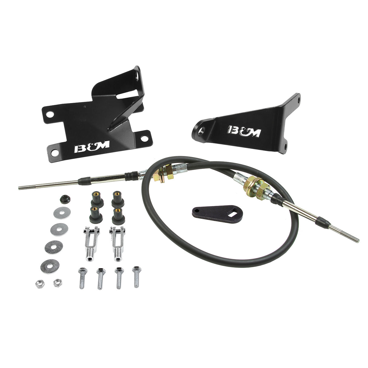 B&M Heavy Duty Transfer Case Shift Cable Conversion Kit - 81184