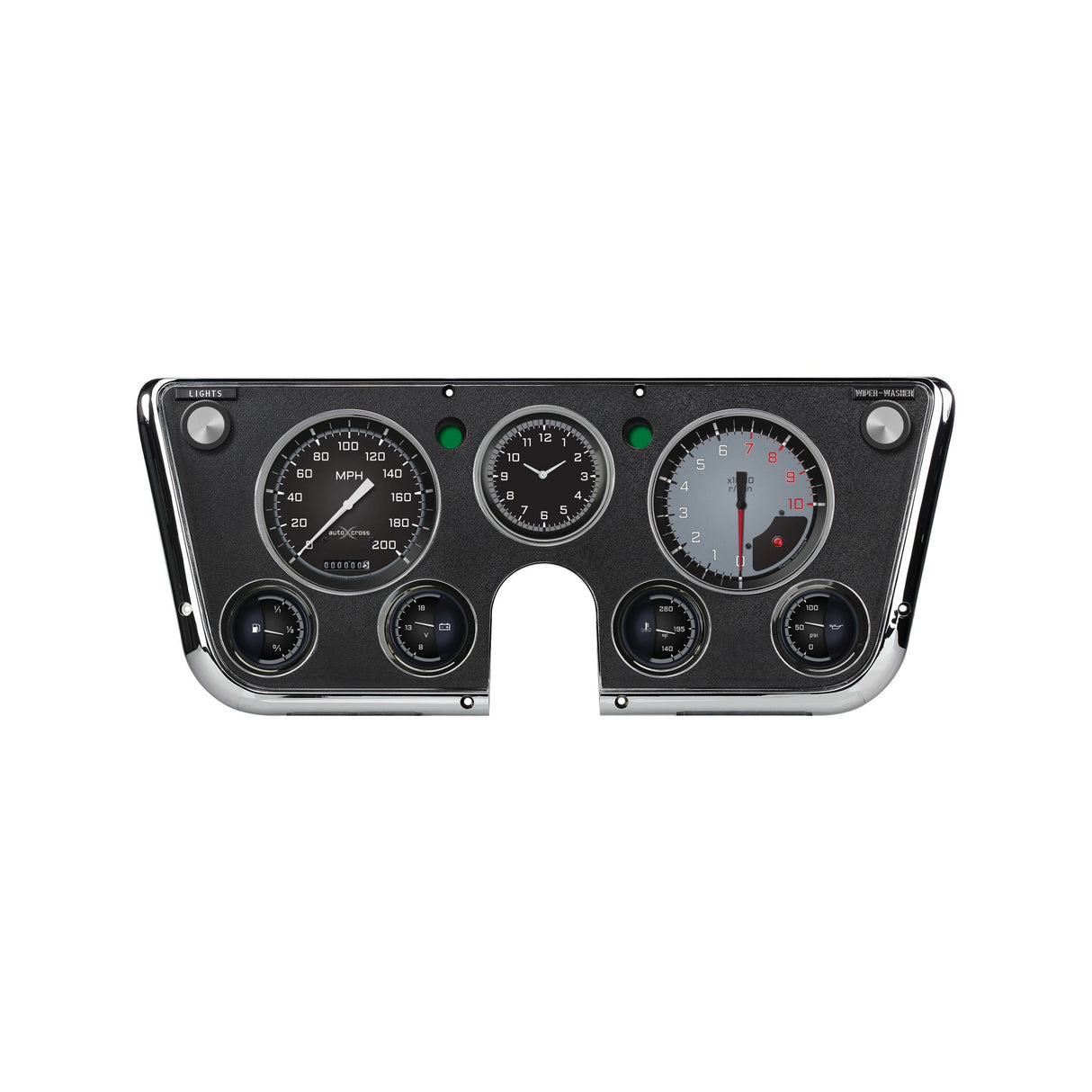 Classic Instruments Autocross Gray - CT67AXG-LS
