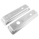 Mr Gasket Chrome Valve Covers Caps - 9847