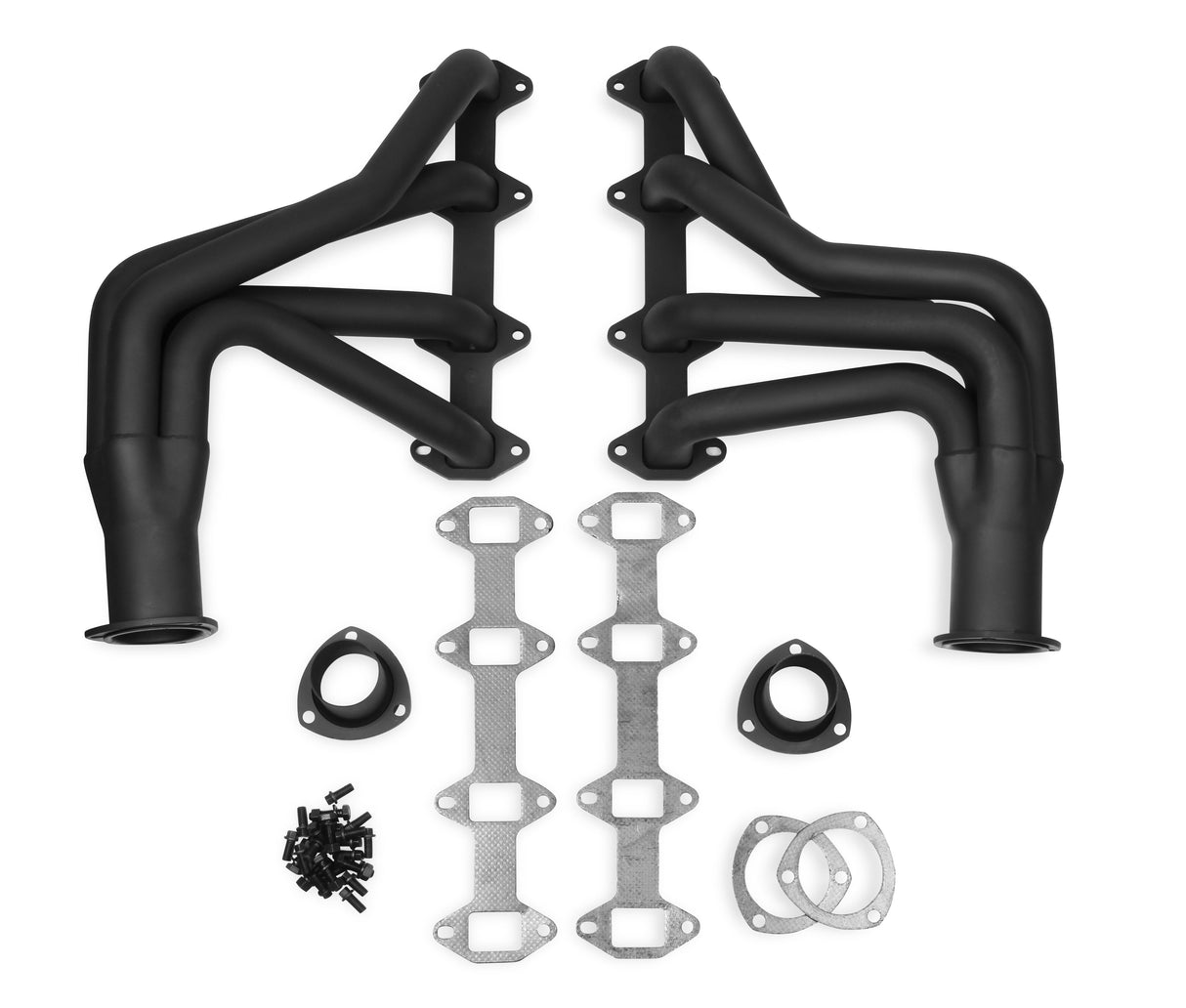 Flowtech Long Tube Header - Black Paint - 12540FLT