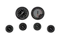 Classic Instruments AutoCross Gray Six Gauge Set - AX101GBLF