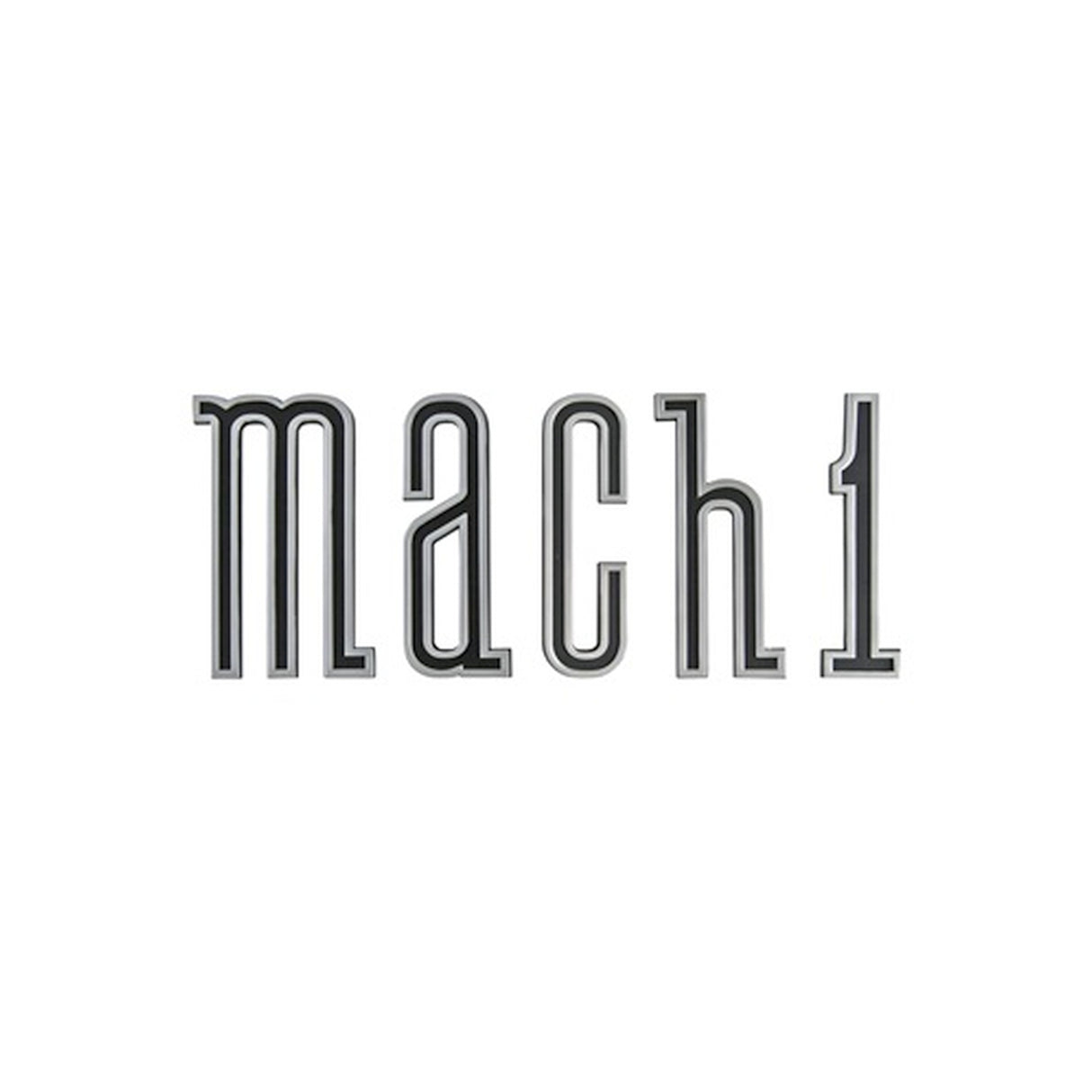 Scott Drake Panel Emblem Rocker Set, Mach 1 - D0ZZ-16003-K