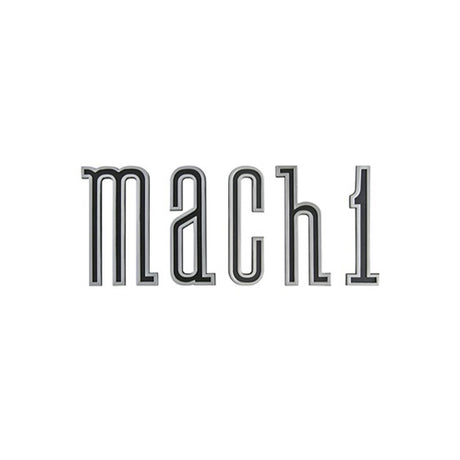 Scott Drake Panel Emblem Rocker Set, Mach 1 - D0ZZ-16003-K