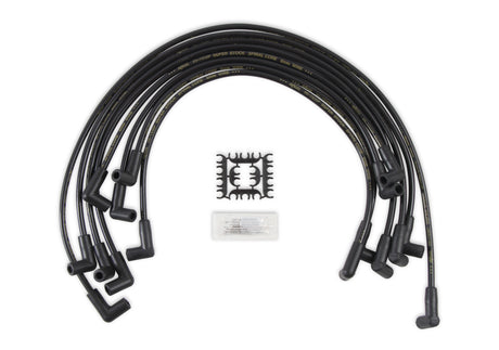 ACCEL Spark Plug Wire Set - 90 Deg Boots - Black - 5048K