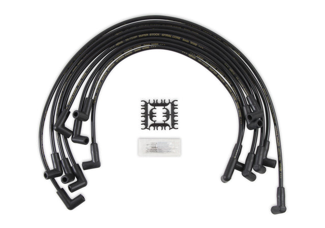 ACCEL Spark Plug Wire Set - 90 Deg Boots - Black - 5048K
