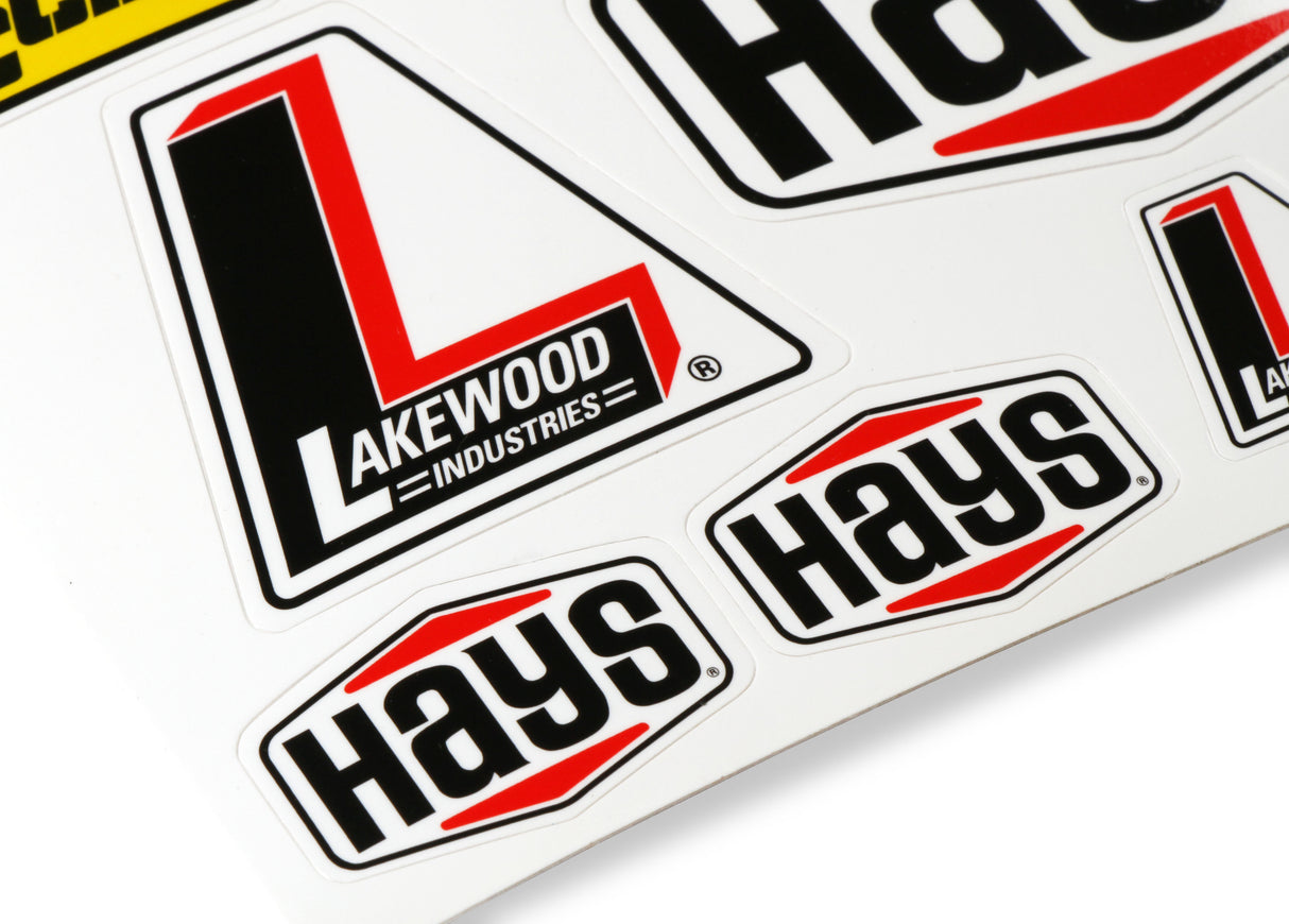 Mr Gasket Decal Assortment - 7007G