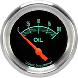 Classic Instruments G-STOCK 2 5/8IN OIL PRES 100psi ELEC - GS281APF