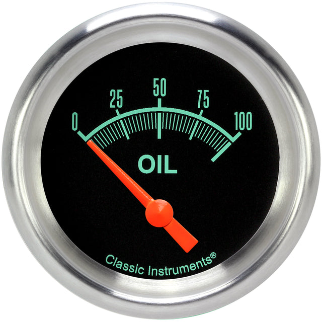 Classic Instruments G-STOCK 2 5/8IN OIL PRES 100psi ELEC - GS281APF