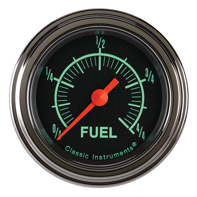 Classic Instruments G/Stock 2-1/8" Fuel Level Gauge - GS109SLF