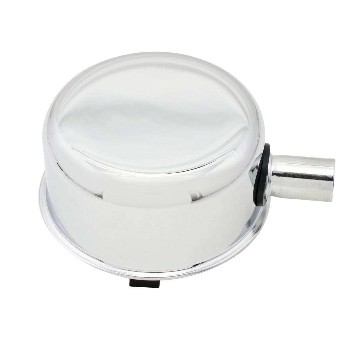 Mr Gasket Oil Filler Cap with PCV Tube - Chrome - 2063