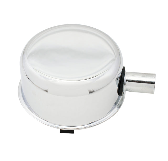 Mr Gasket Oil Filler Cap with PCV Tube - Chrome - 2063